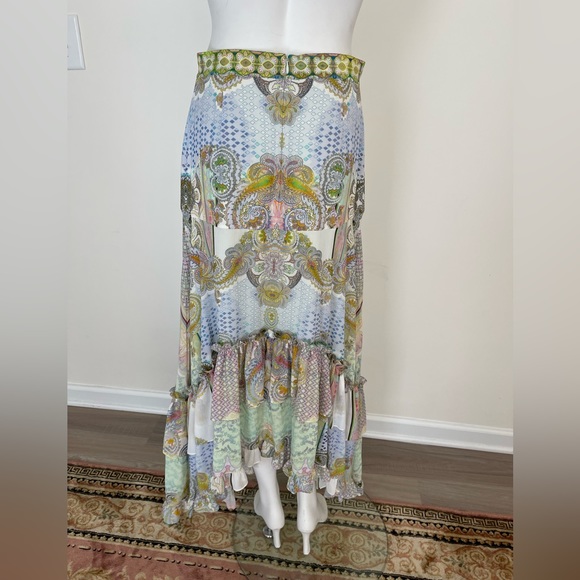 Alexis tiered maxi skirt - Picture 4 of 7